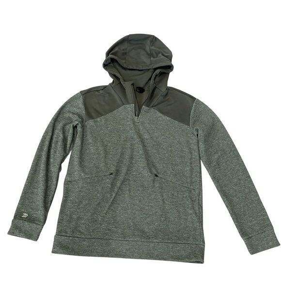 All‎ In Motion Women Gray Pullover Hoodie Size L with Black Accents - Picture 1 of 4